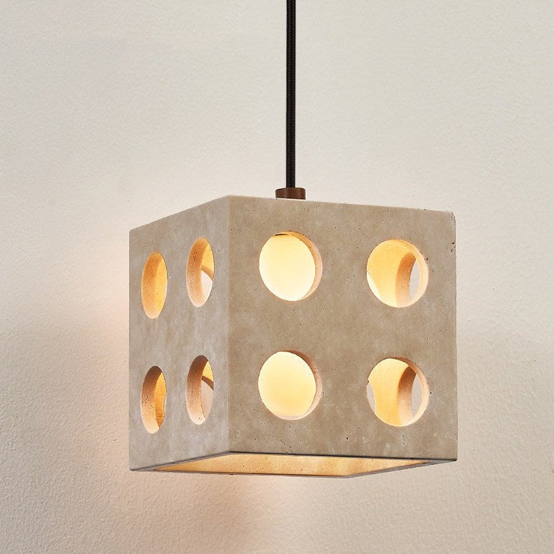 Dosc Travertine Pendant Light