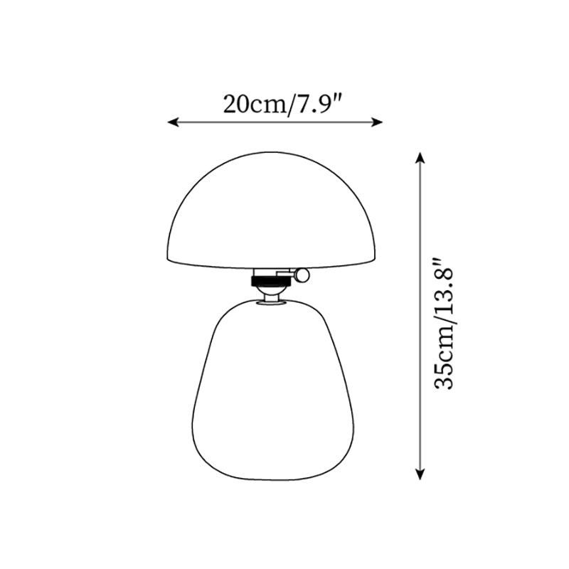 Deyra Wooden Table Lamp