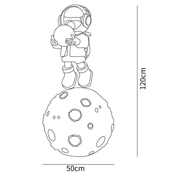 Fantasy Astronaut C Floor Lamp
