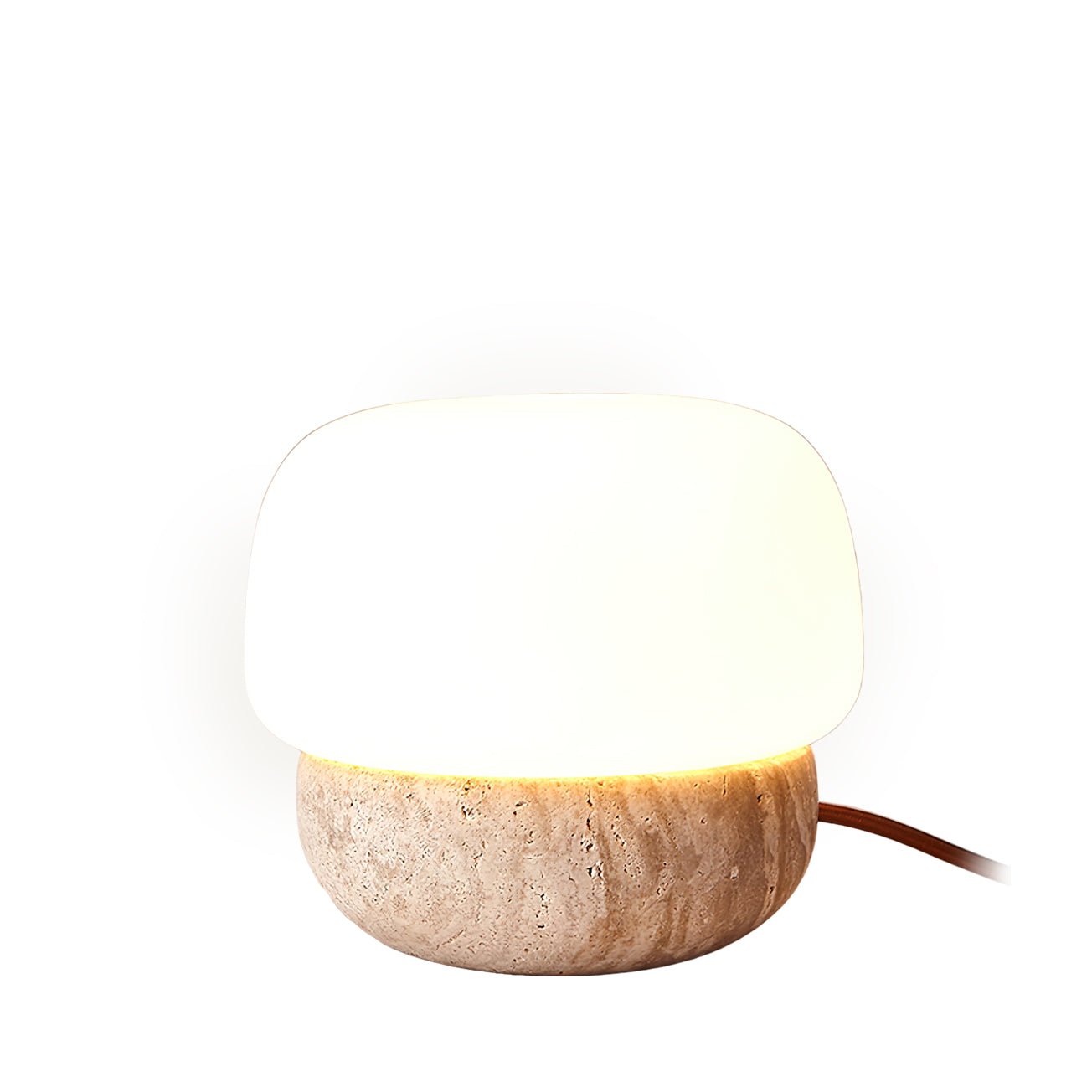 Dondus Travertine Table Lamp