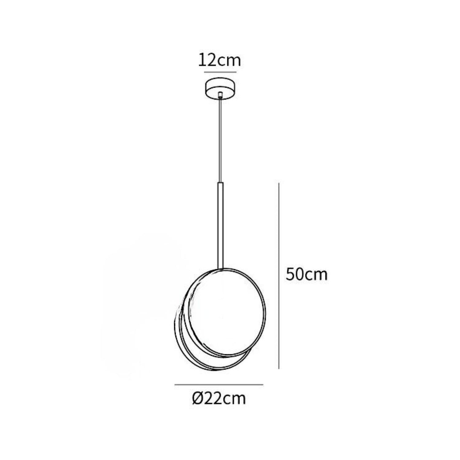 DuoDisc Pendant Light