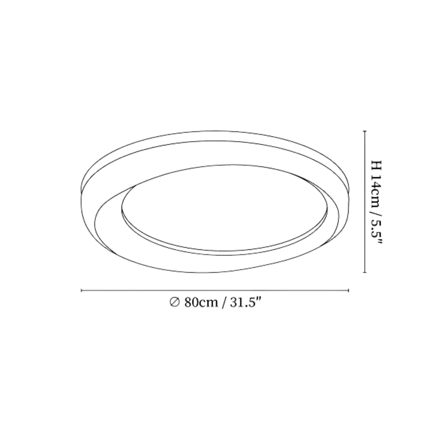 Besca Wooden Ceiling Light