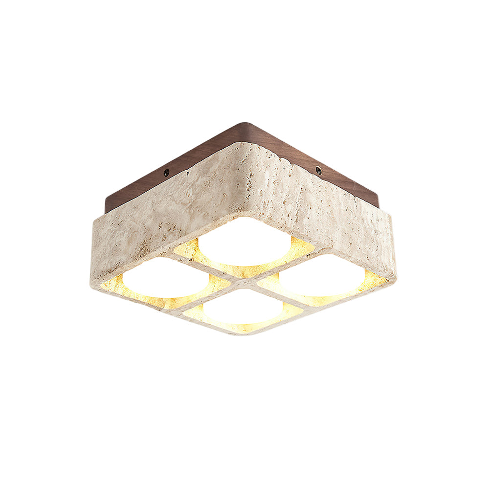 Dricovo Natural Stone Ceiling Light