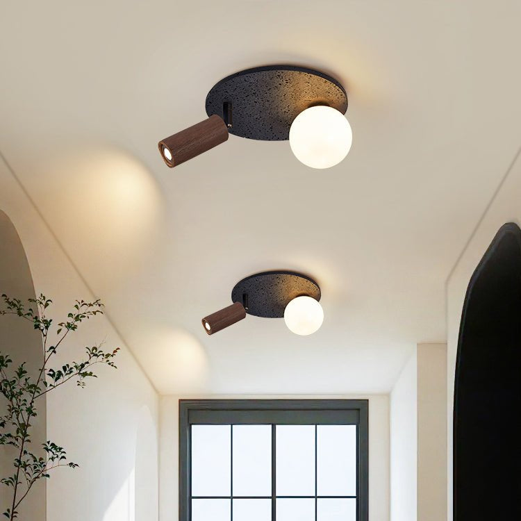 Loaze Travertine Ceiling Light