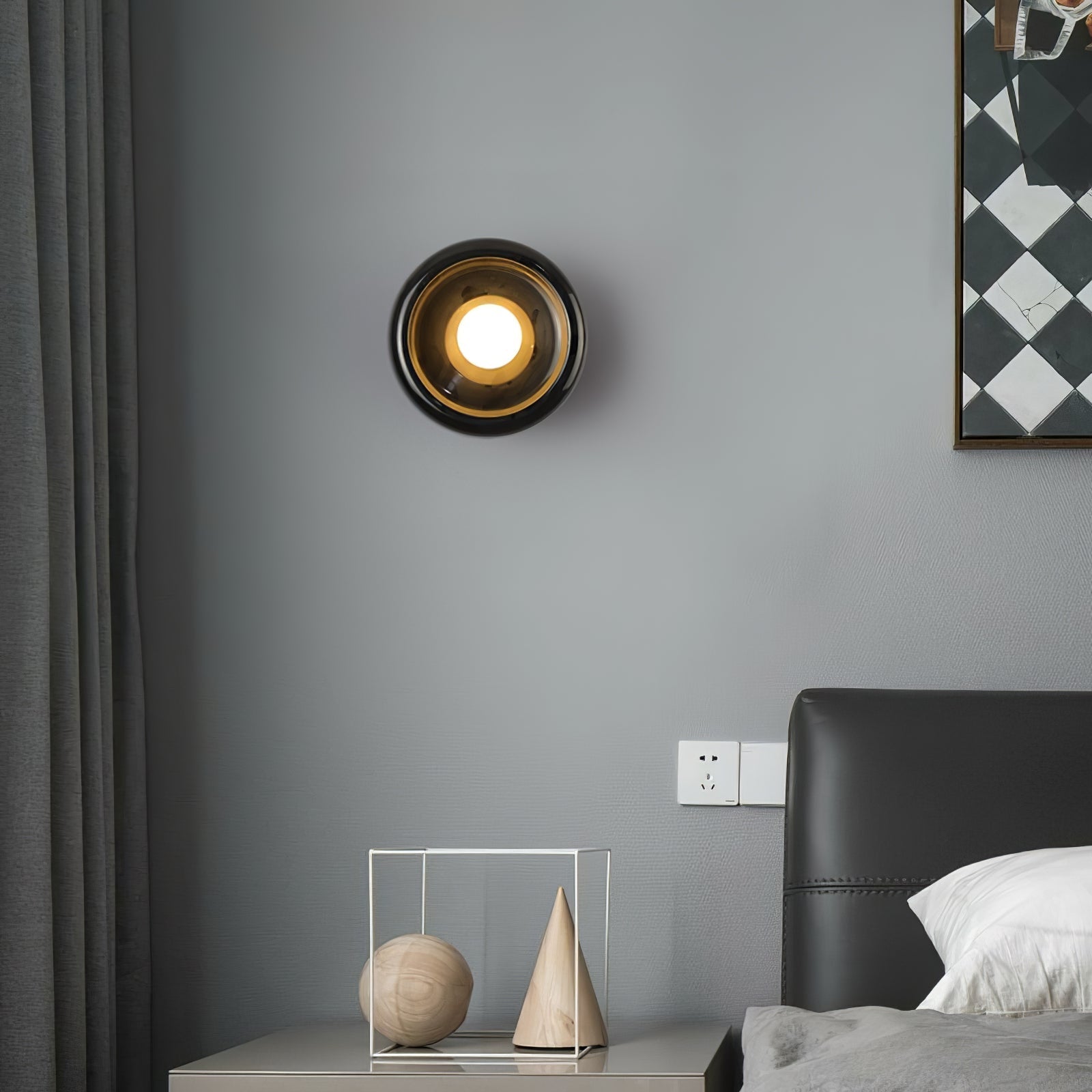 Jeda Marble Wall Light