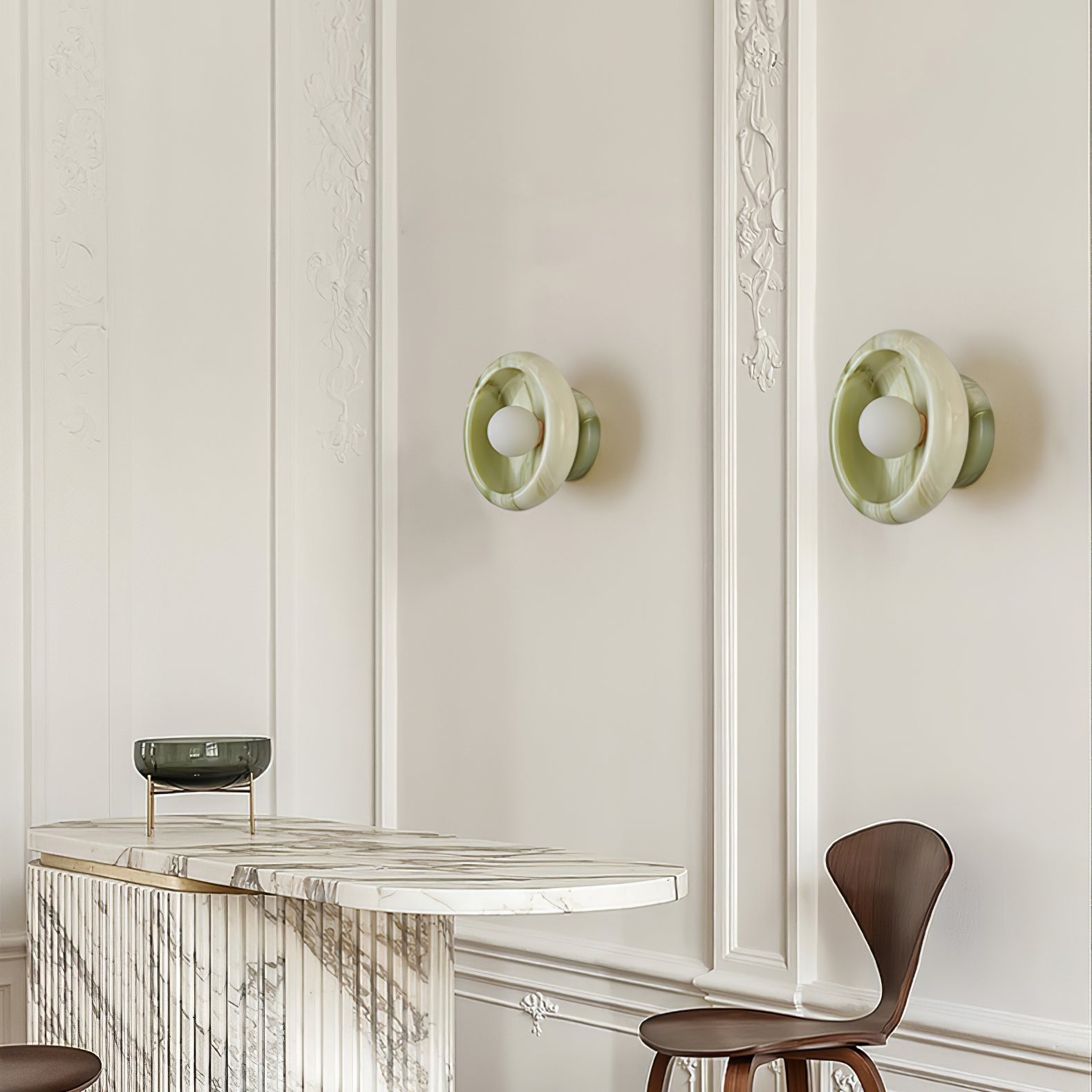 Jeda Marble Wall Light
