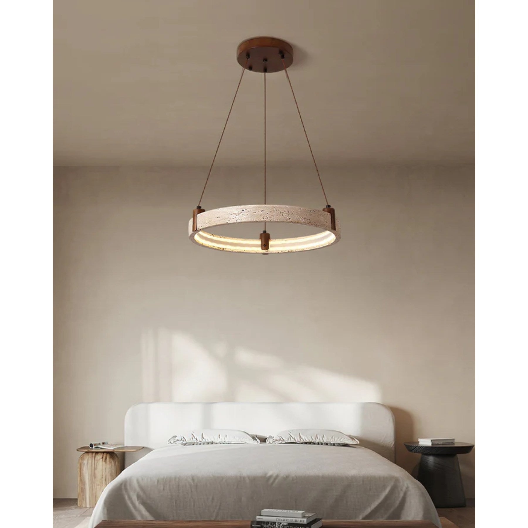 Ecolaze Natural Stone Pendant Light