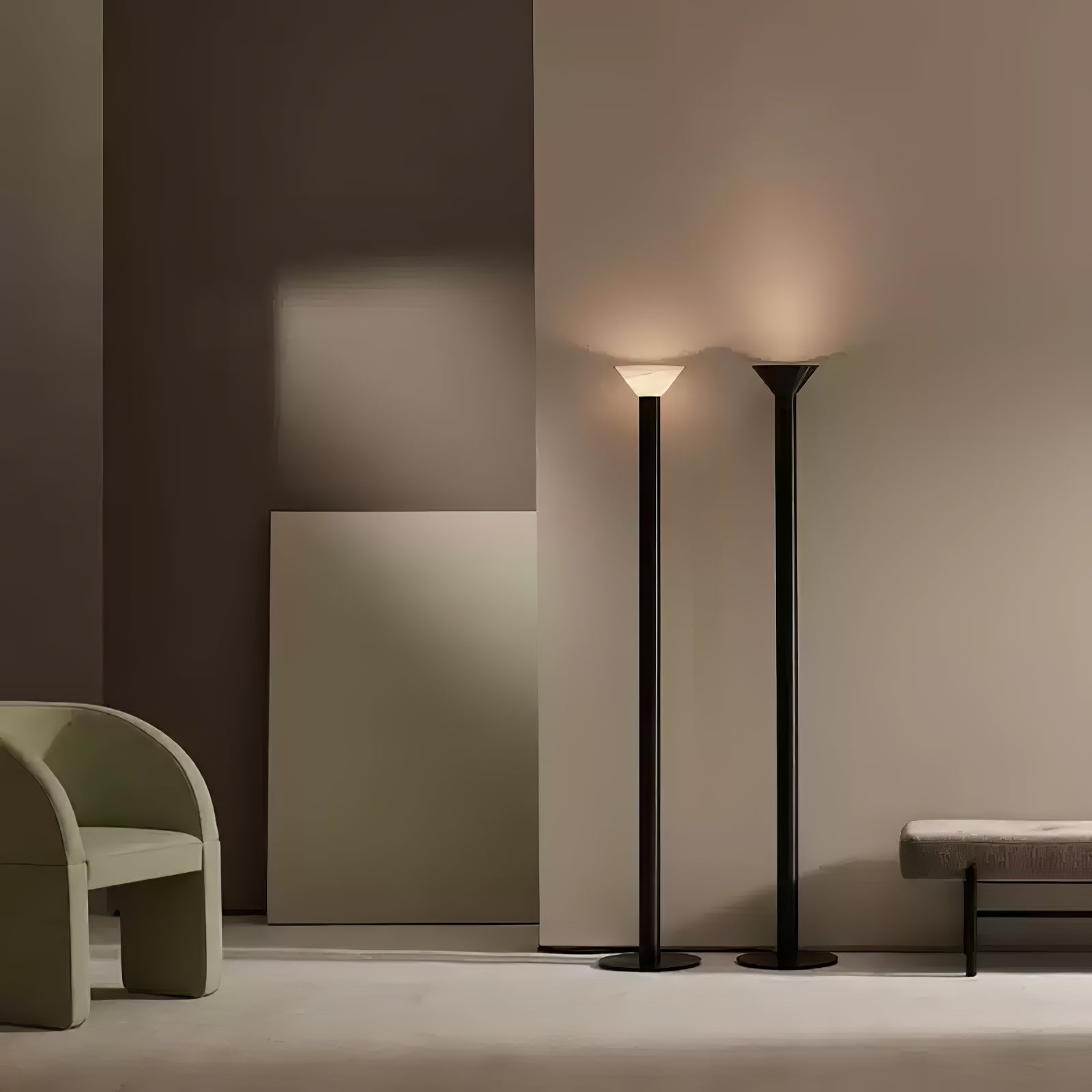Elzan Alabaster Floor Lamp