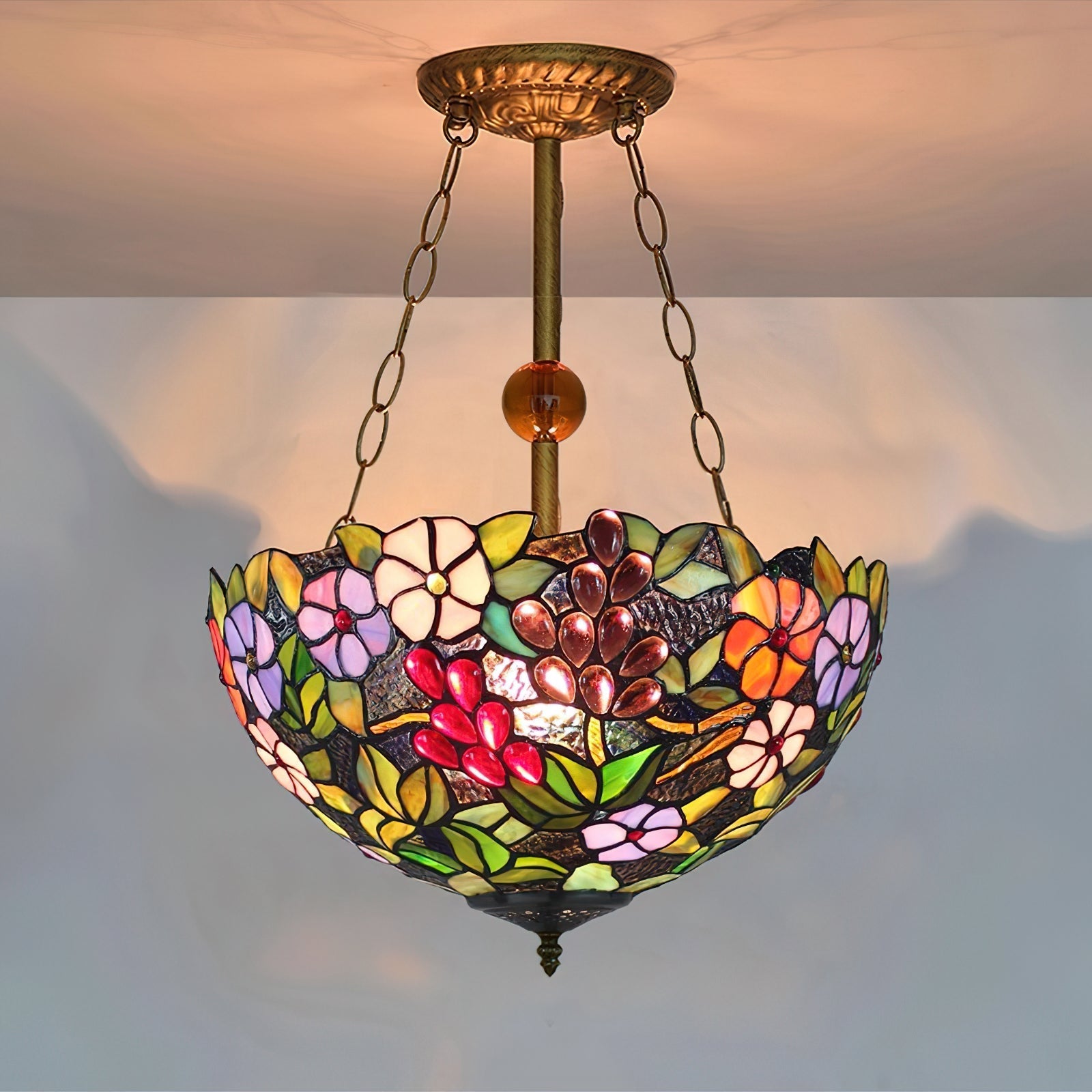 Lentysa Tiffany Ceiling Light
