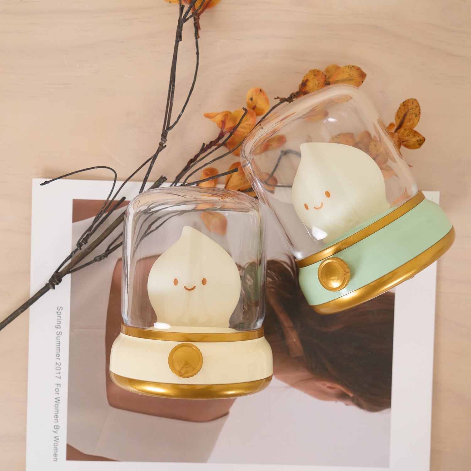 LED Flame Table Lamp