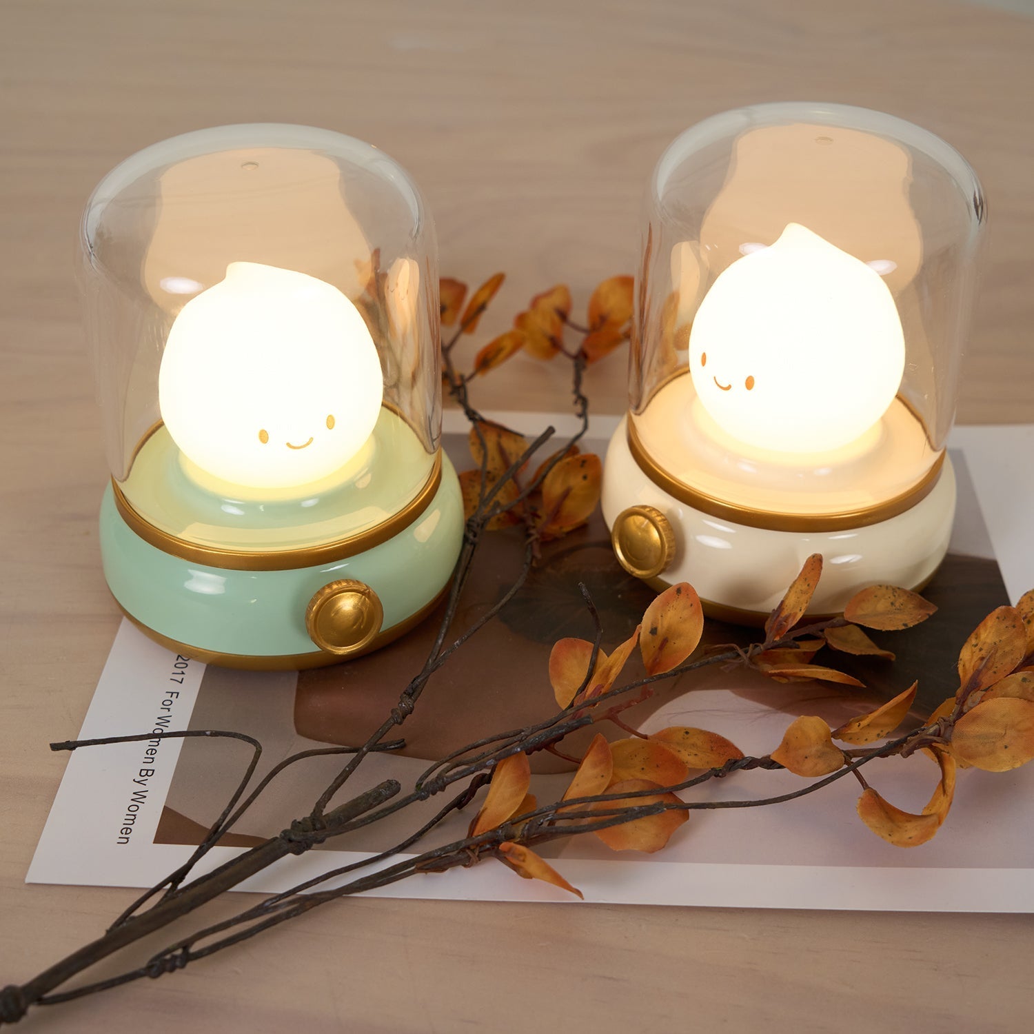LED Flame Table Lamp