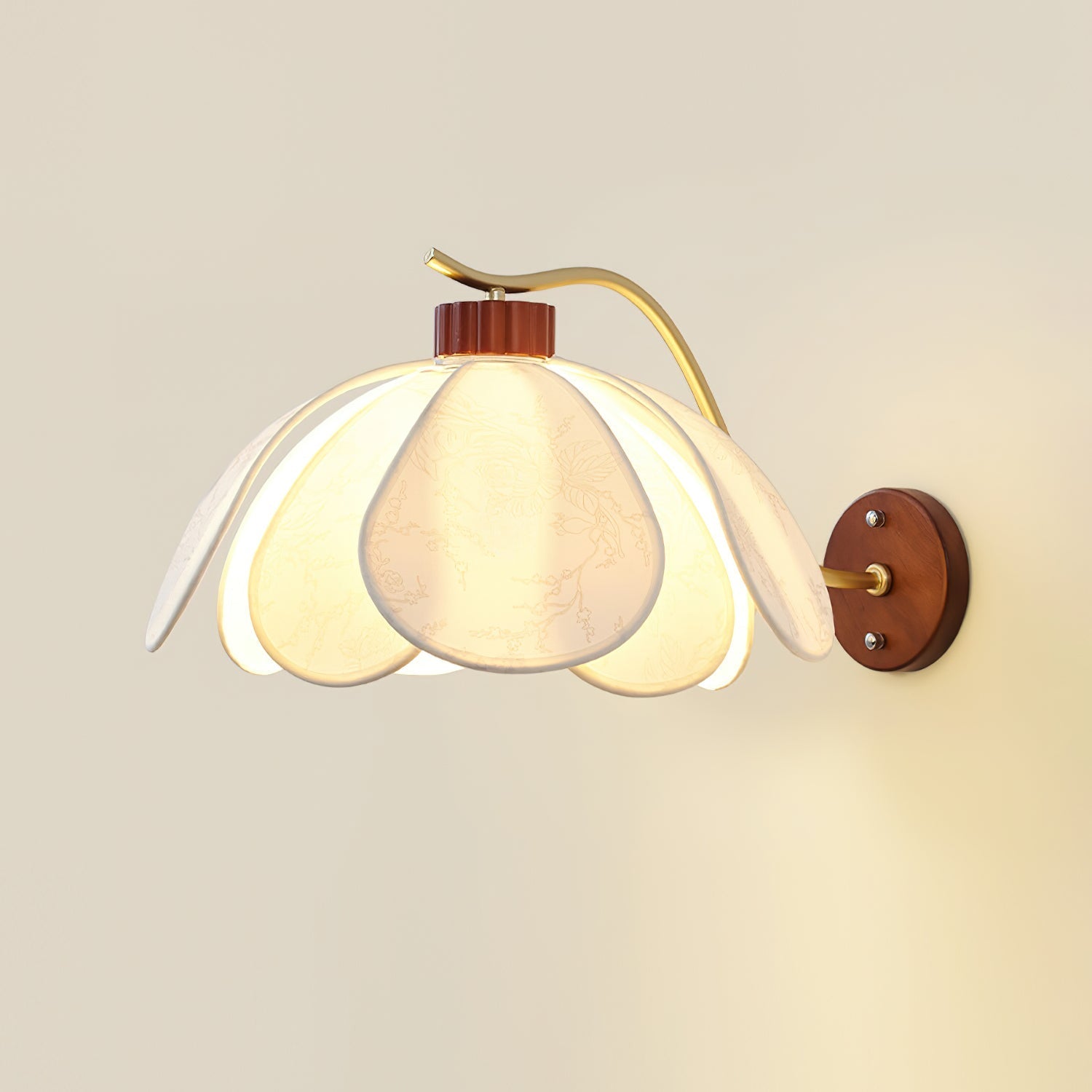 Dolenna Flower Wall Light