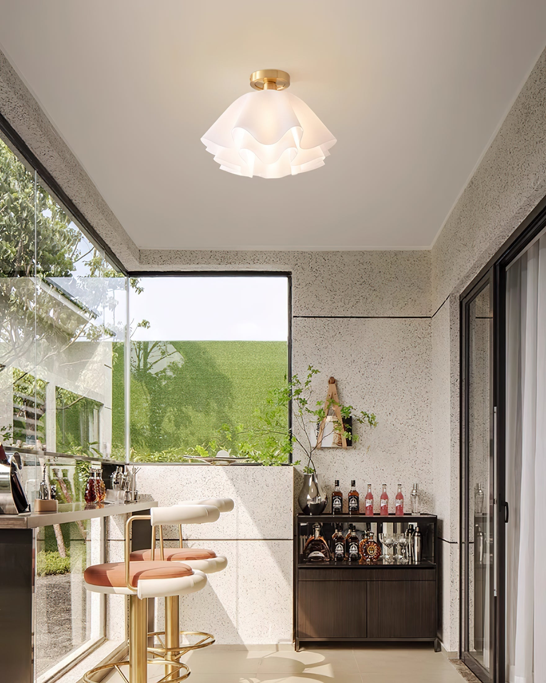 Orizo Flower Ceiling Light