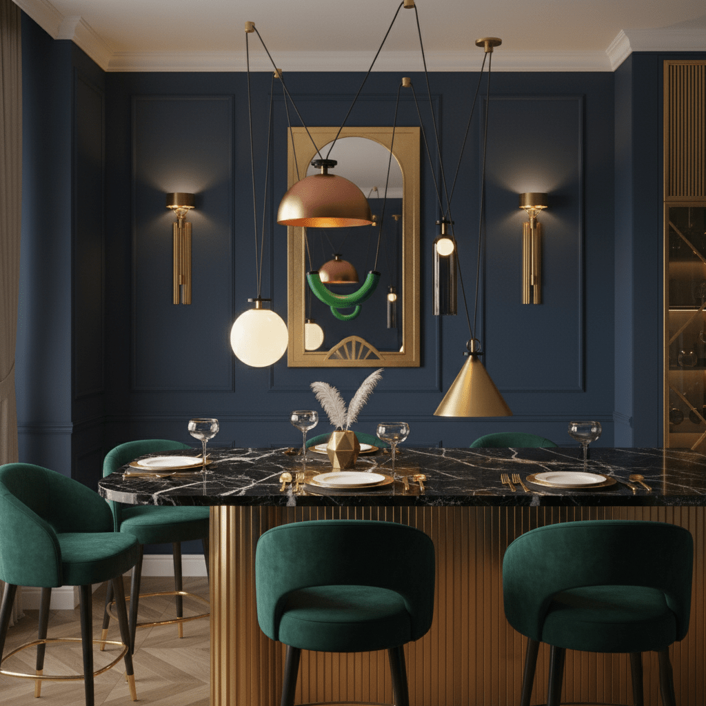 Kenira Geometric Chandelier