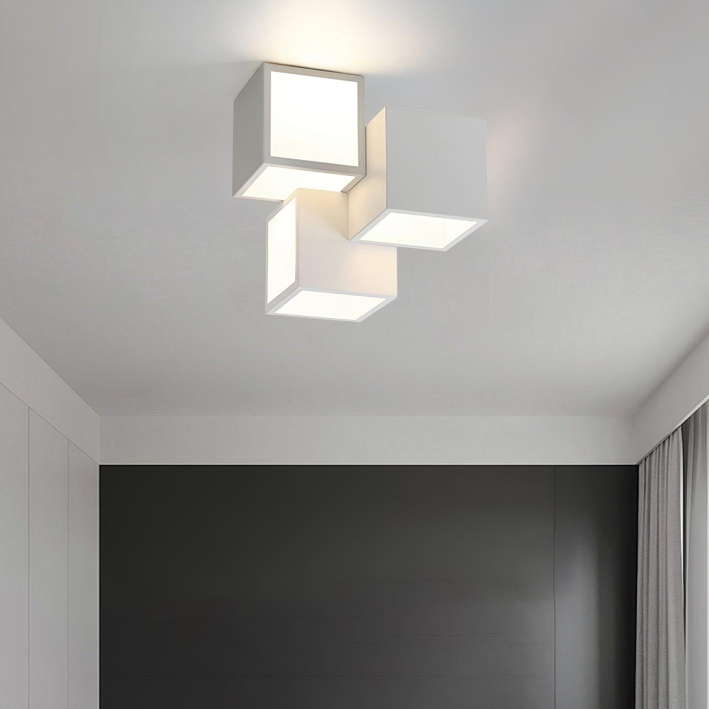 Geo Cube Ceiling Light