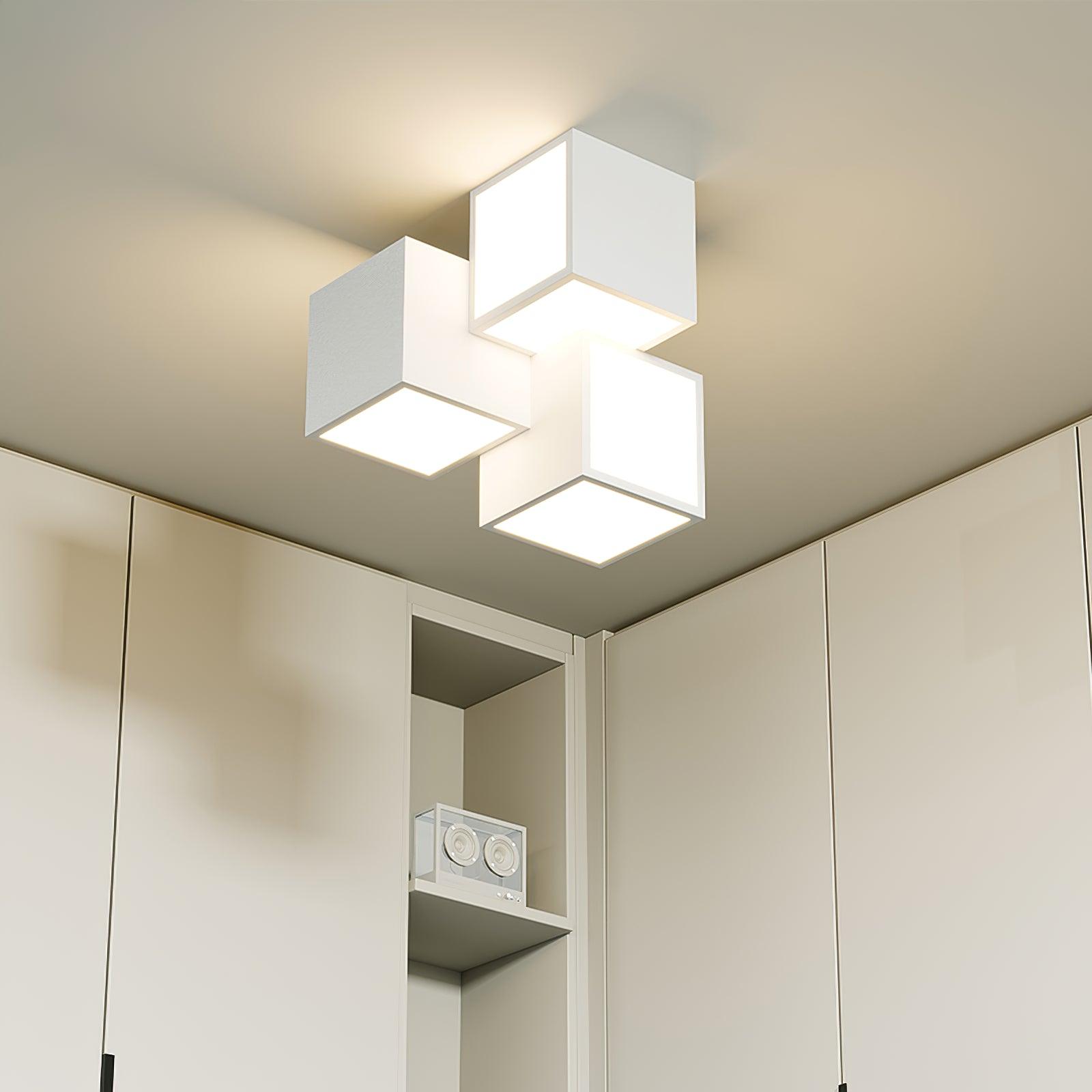 Geo Cube Ceiling Light
