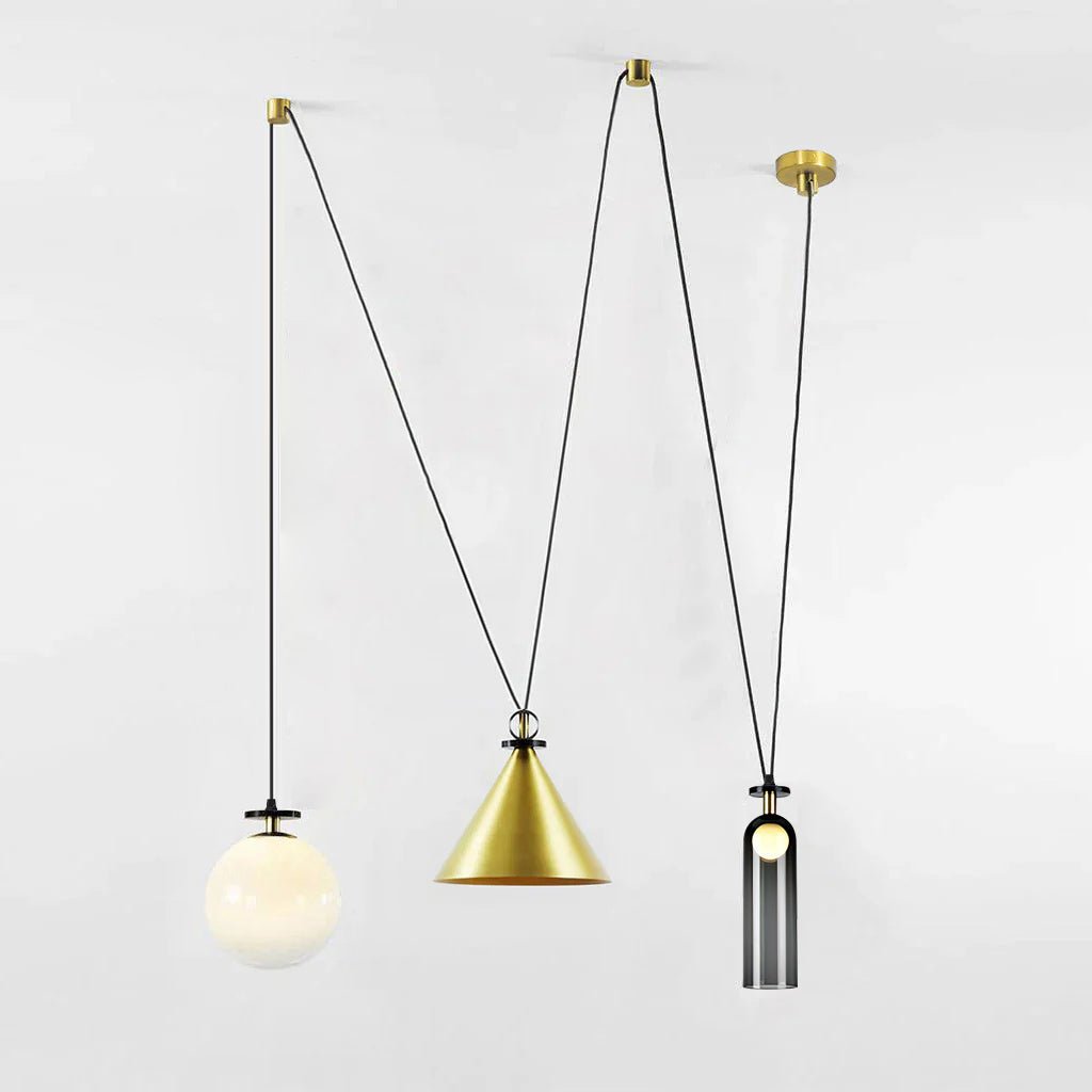 Cuzon Geometric Pendant Light