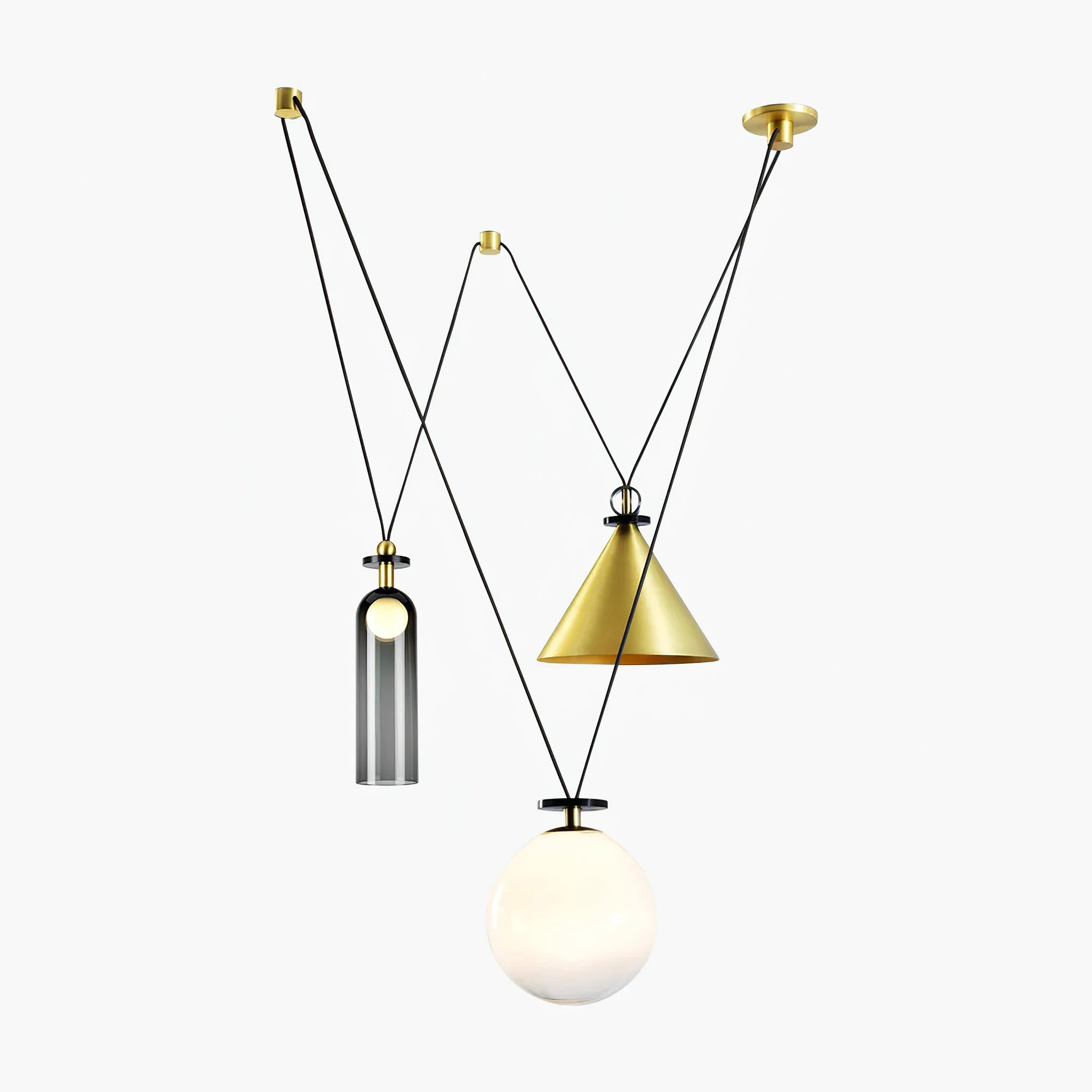 Cuzon Geometric Pendant Light