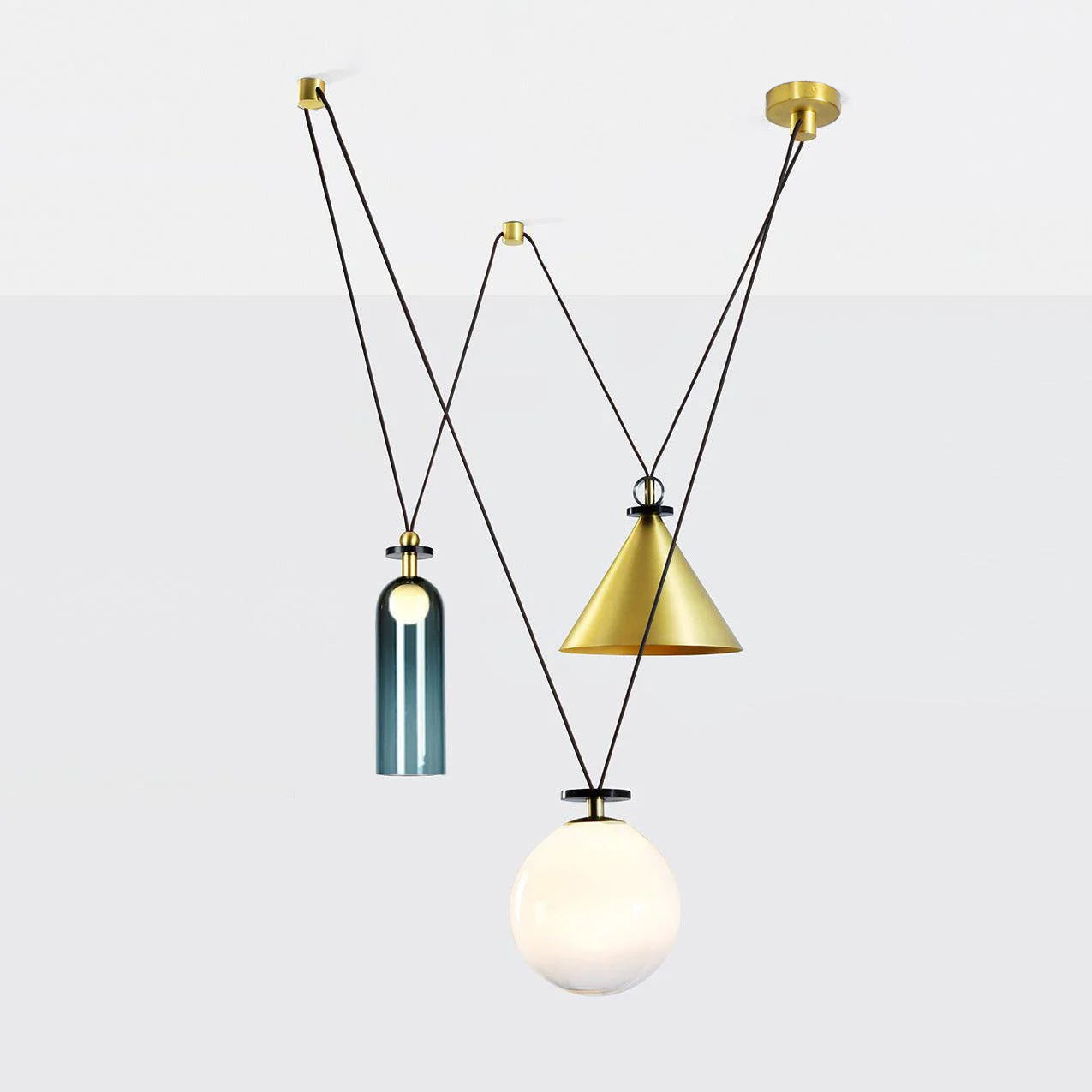 Cuzon Geometric Pendant Light