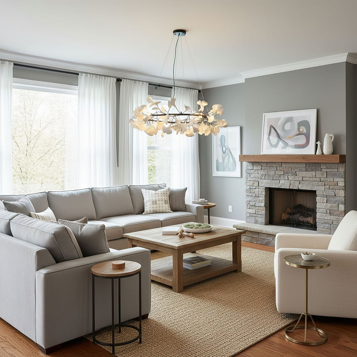 Brozira Round Chandelier