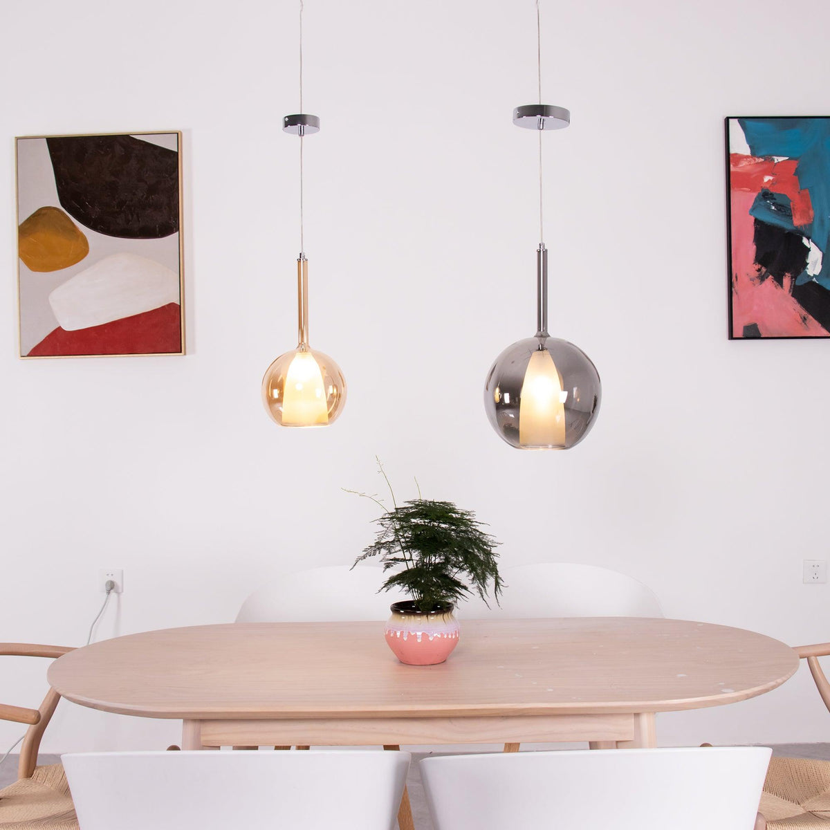 Sataren Globe Pendant Light