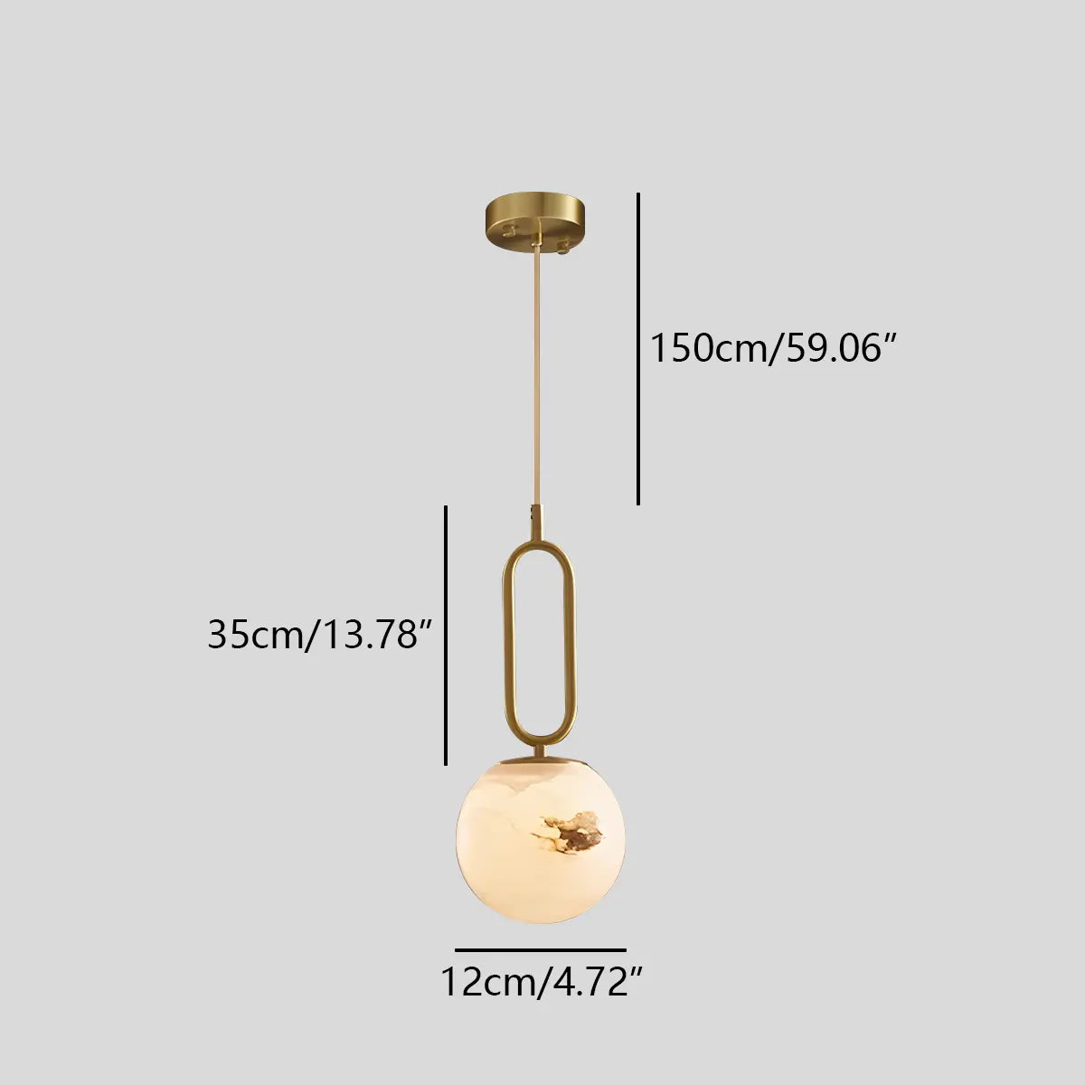 Zazelo Albasten Pendant Light