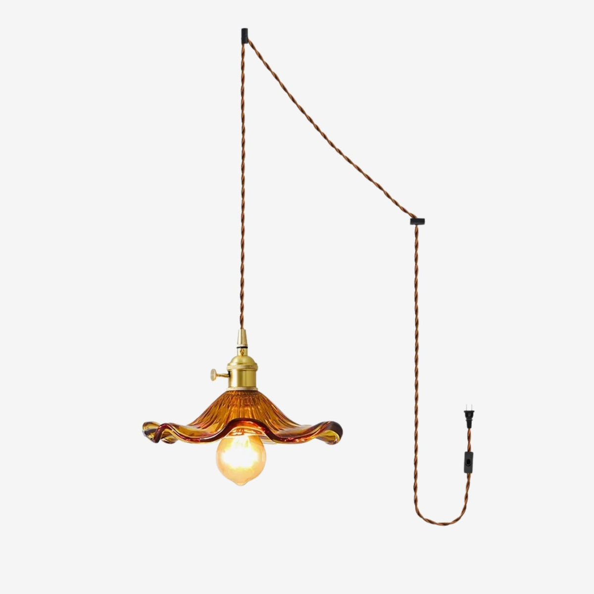 Lirarar Fluted Pendant Light