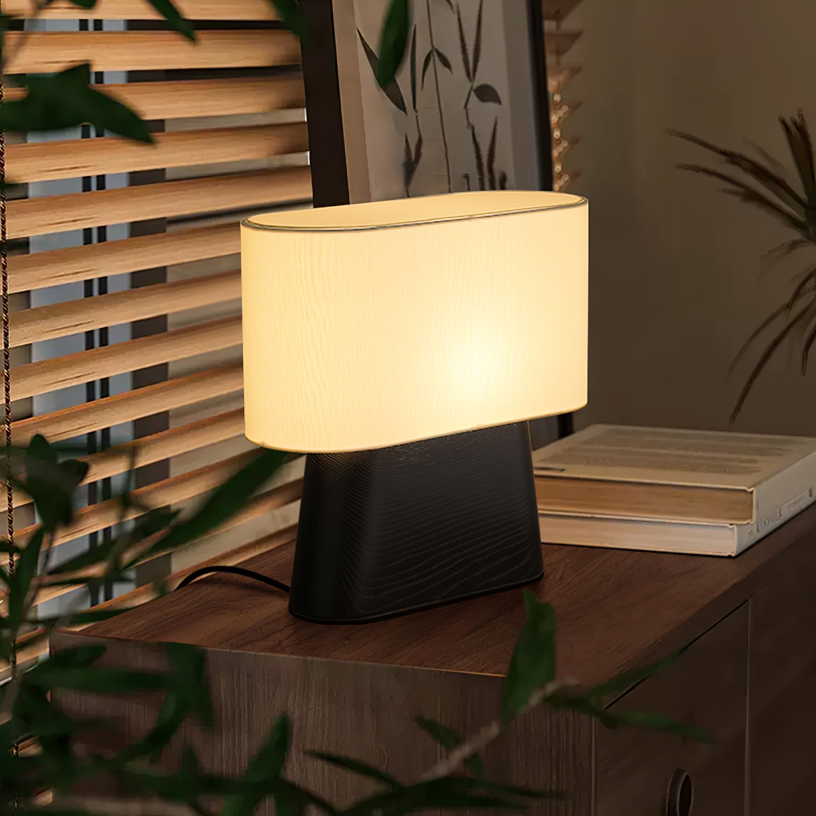 Mohaty Wooden Table Lamp