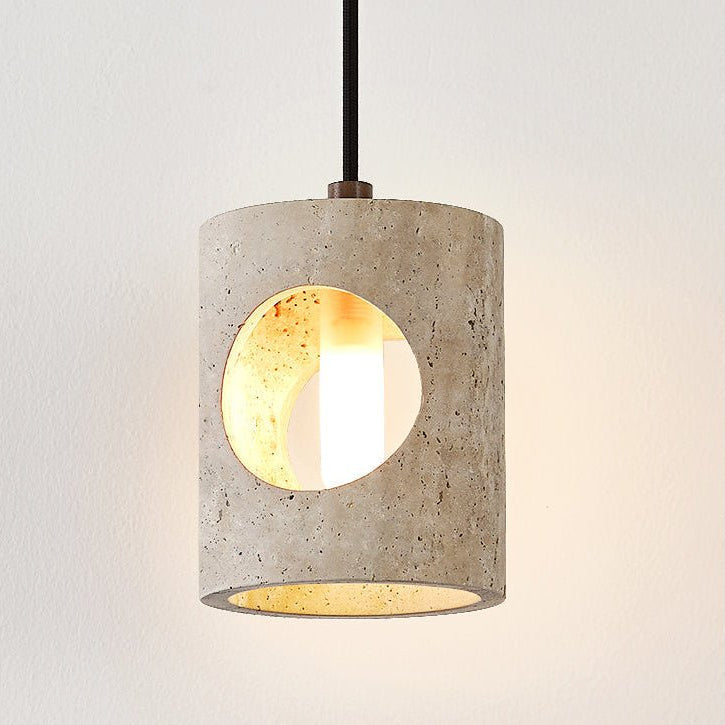Cohale Travertine Pendant Light