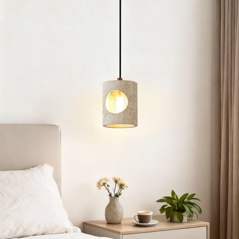 Cohale Travertine Pendant Light
