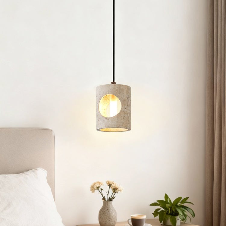 Cohale Travertine Pendant Light