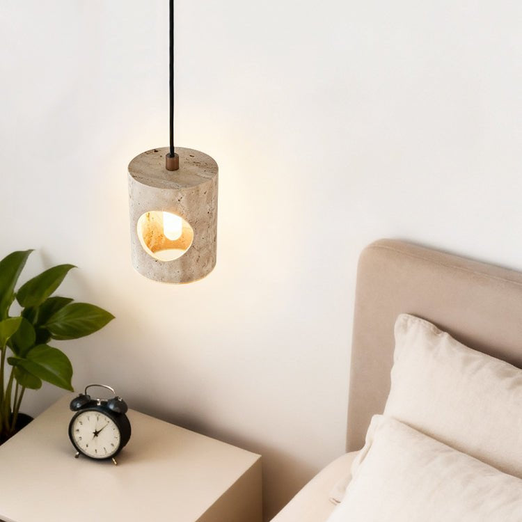 Cohale Travertine Pendant Light