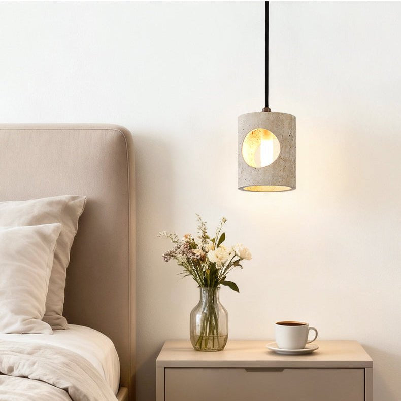 Cohale Travertine Pendant Light