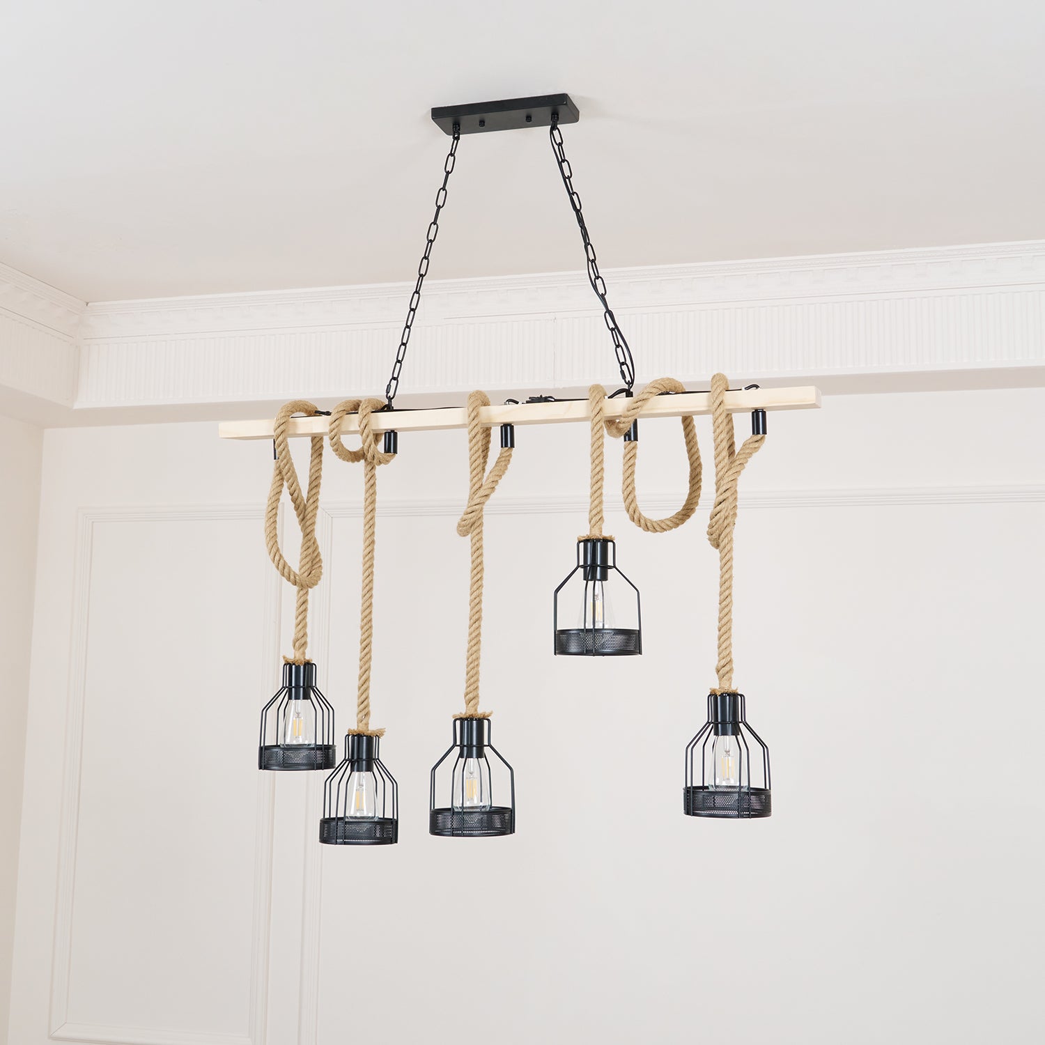 Elesno Rope Pendant Light