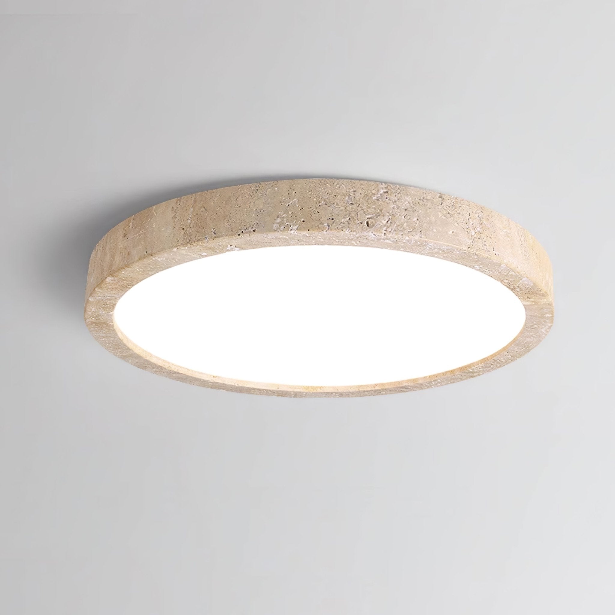 Holizon Travertine Ceiling Light