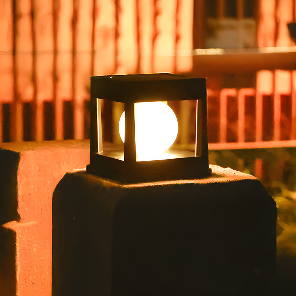 Tavirel Solar Outdoor Light Pilar