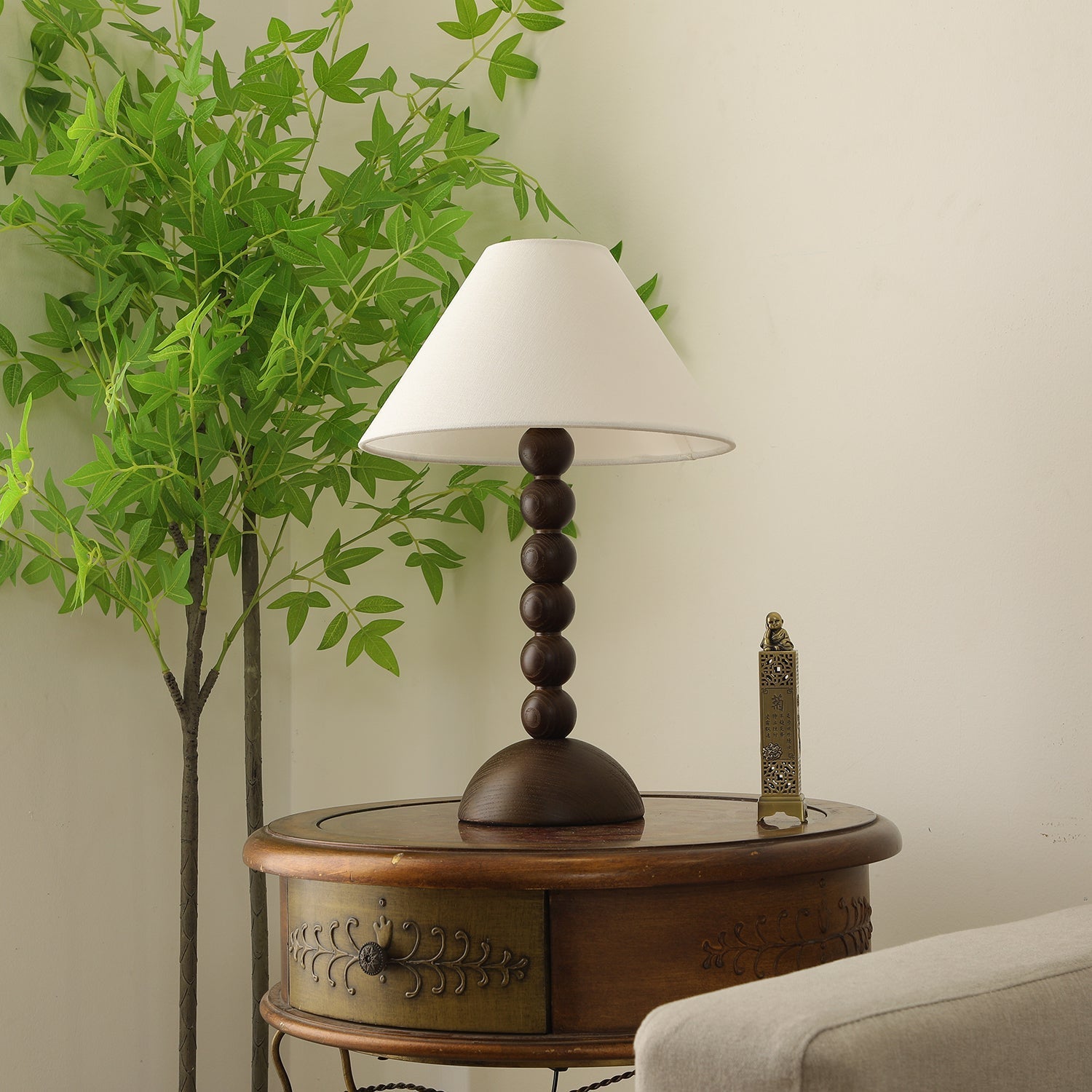 Logena Wooden Table Lamp