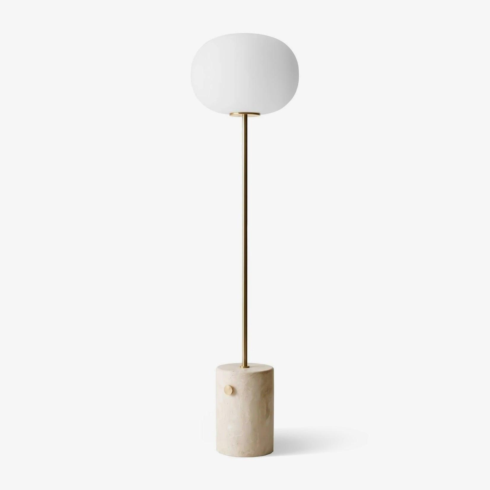 Jowesa Travertine Floor Lamp
