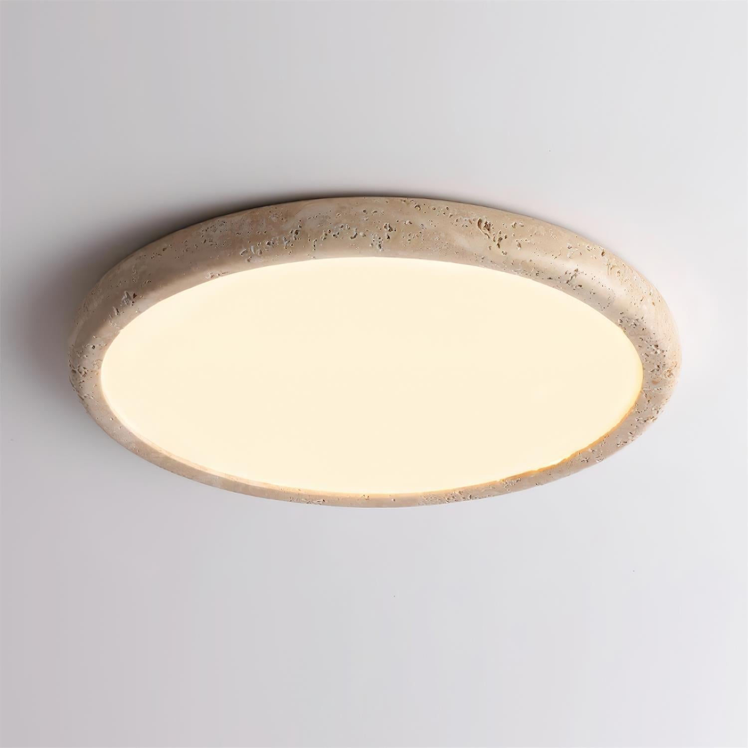 Elbato Travertine Ceiling Light
