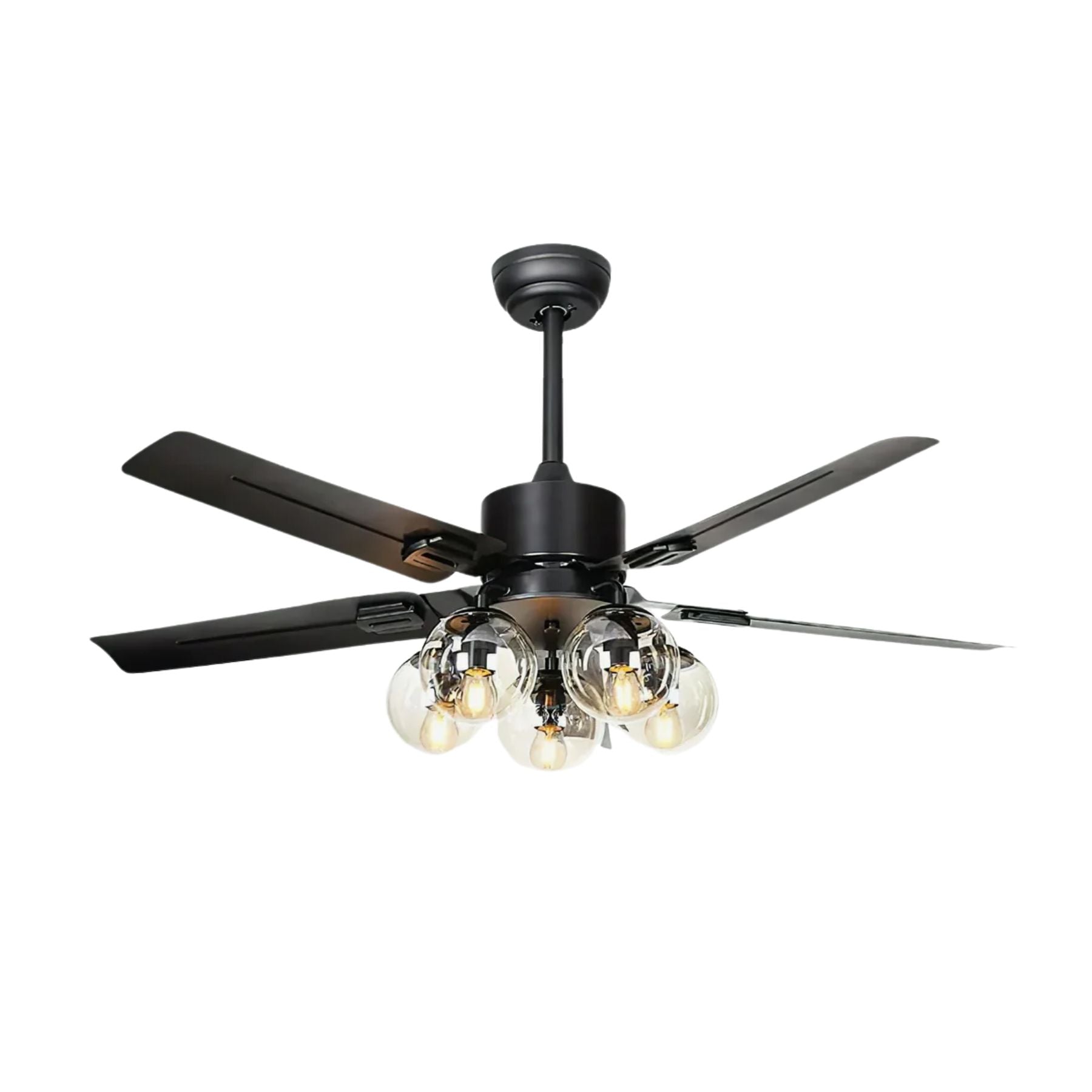 Elson Vintage Black Ceiling Fan