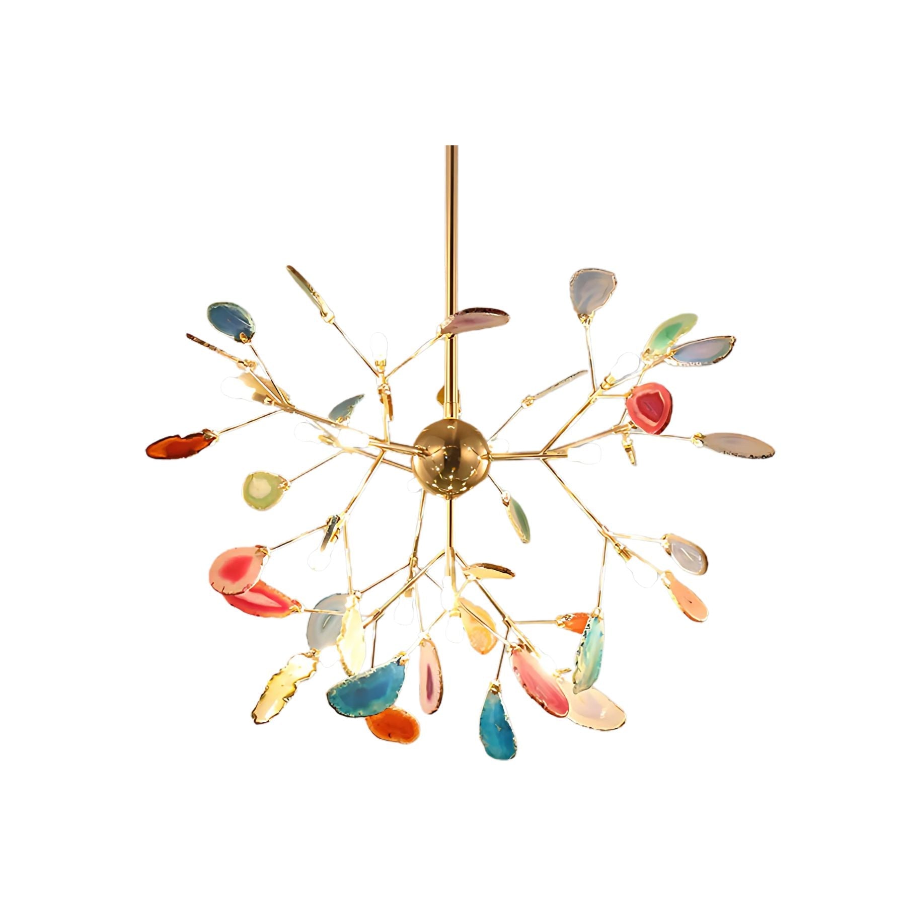 Sela Agate Stone Pendant Light