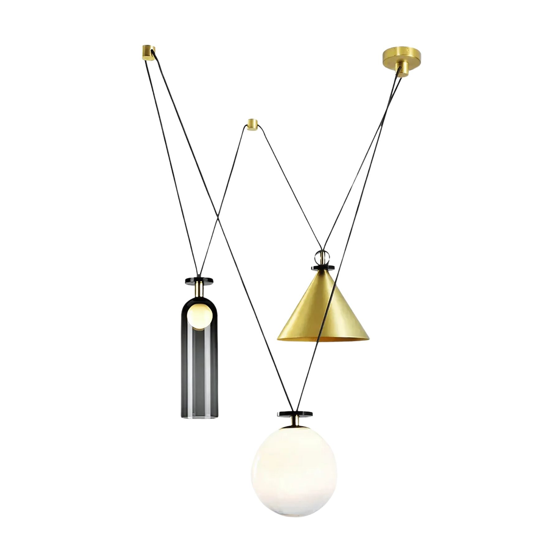 Cuzon Geometric Pendant Light