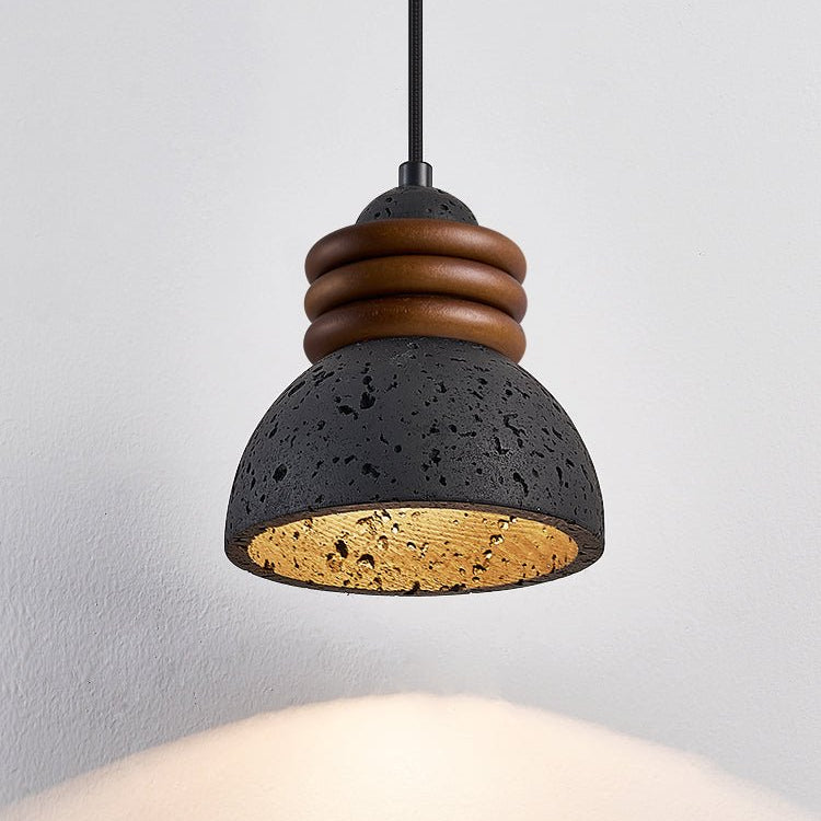 Kuro Travertine Pendant Light