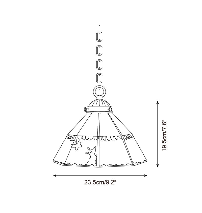 Peloze Tiffany Pendant Light