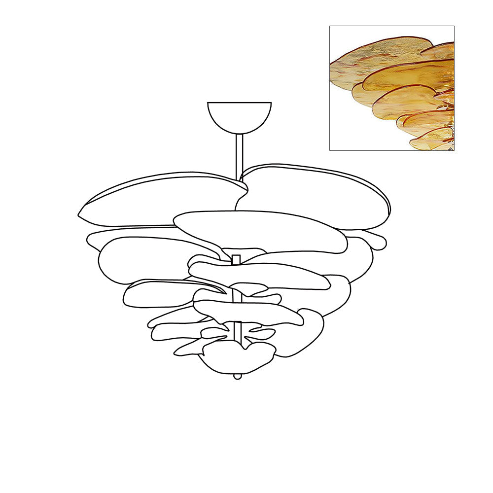 Linsey Flower Ceiling Light