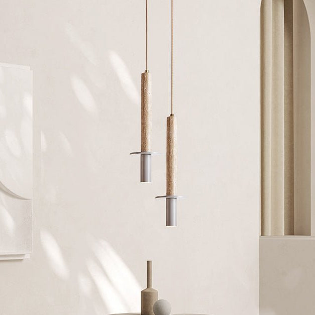 Sotene Travertine Pendant Light