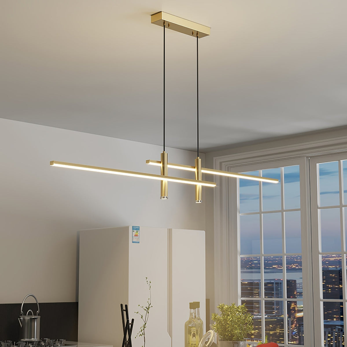 Gervelin Linear Pendant Light