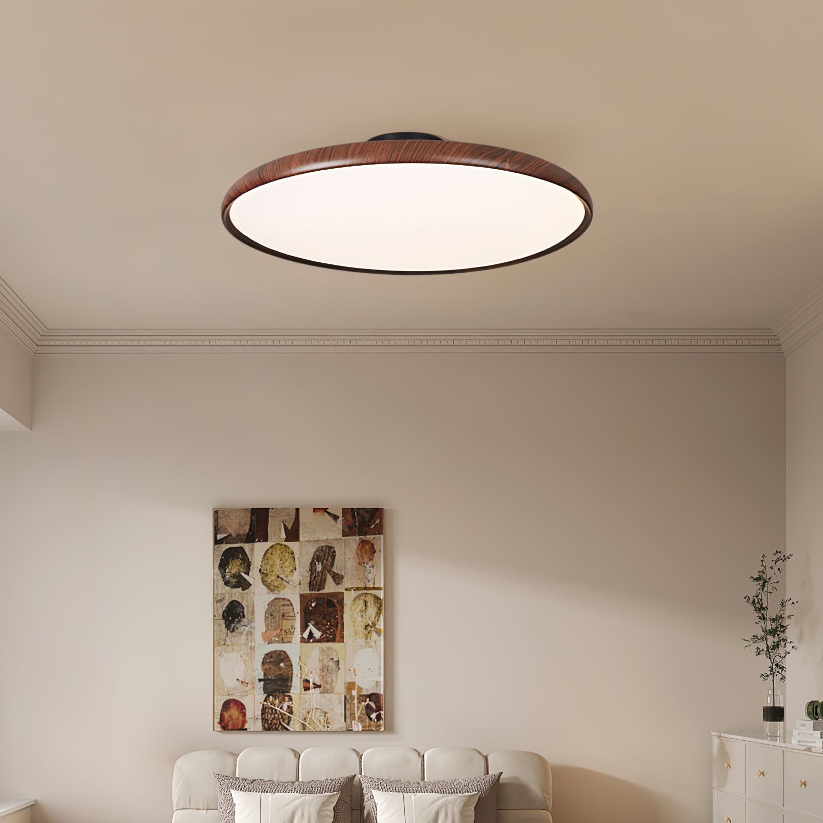 Leiza Wooden Ceiling Light