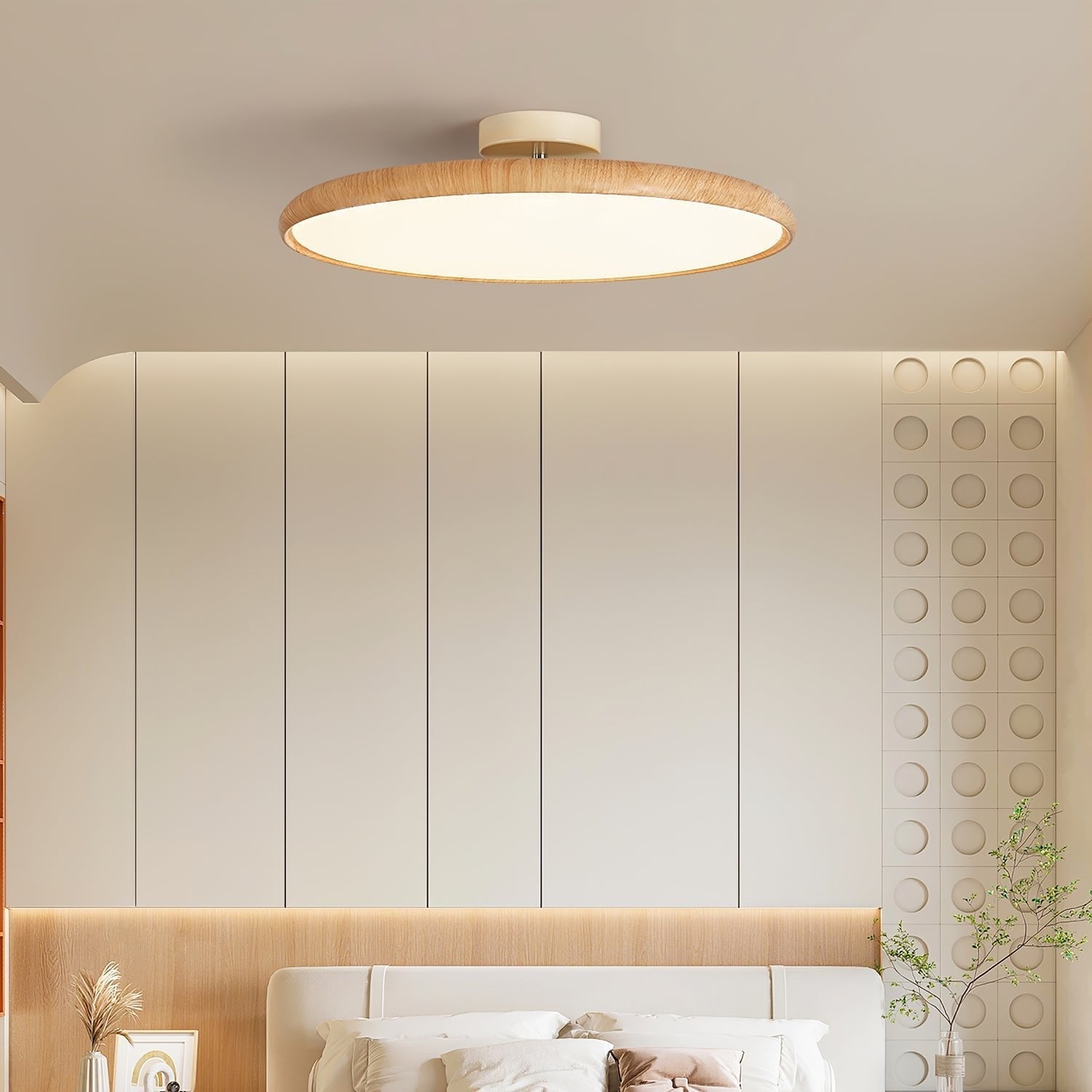 Leiza Wooden Ceiling Light