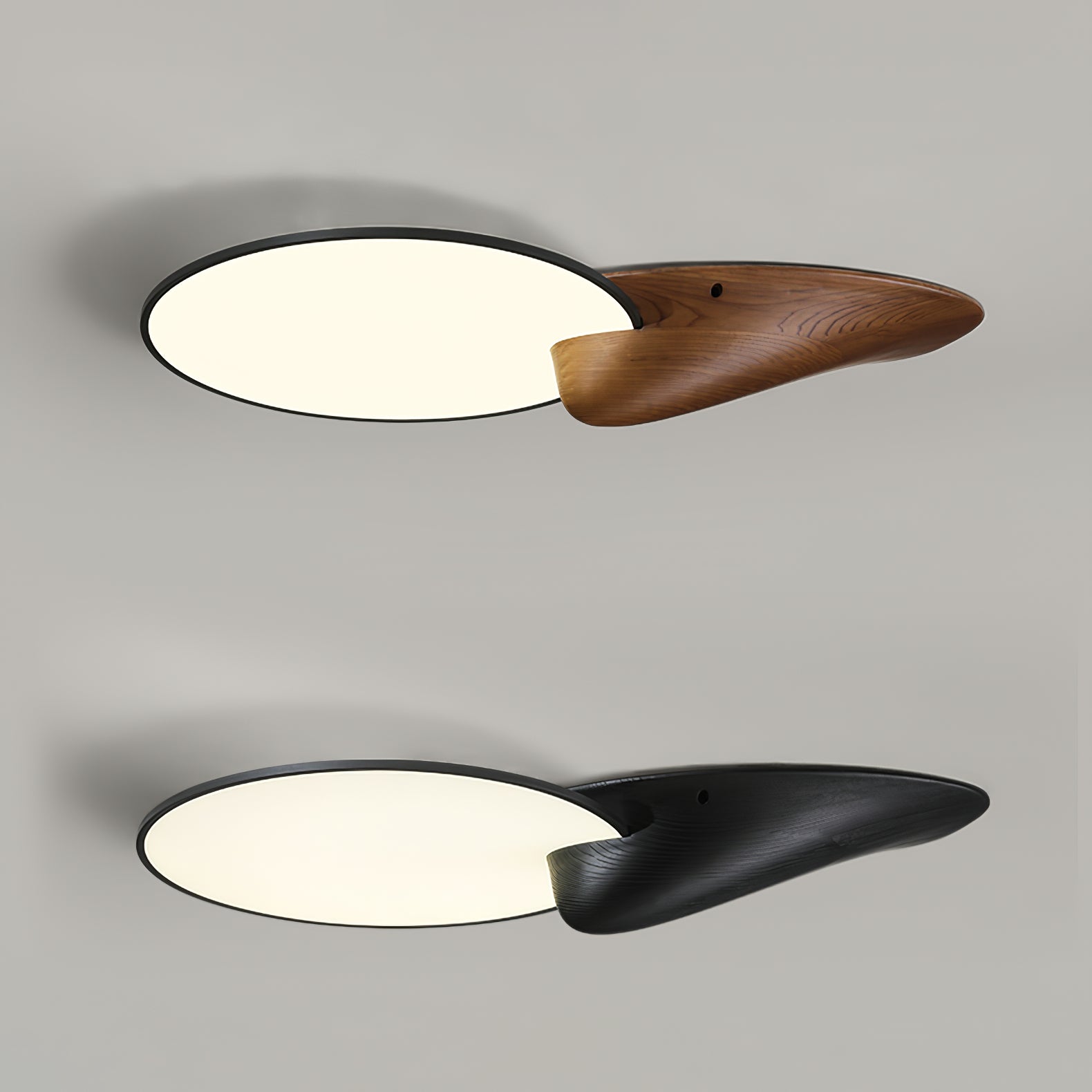Yollen Disc Wooden Ceiling Light